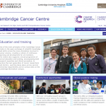 Education opportunities for Cambridge Cancer Centre members