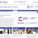 Links to many pages on latest research into specific tumour types